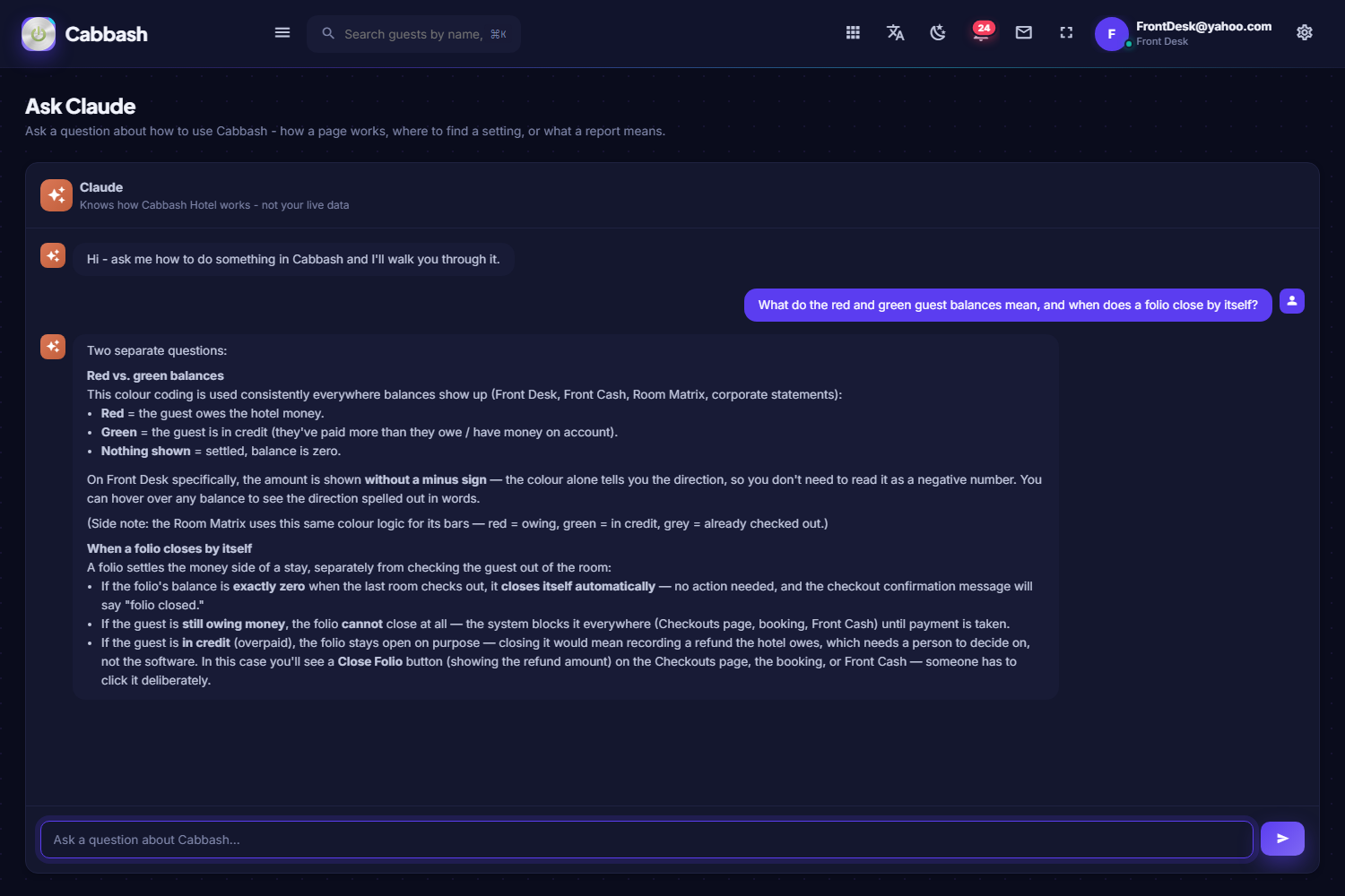 In Dark Mode screenshot