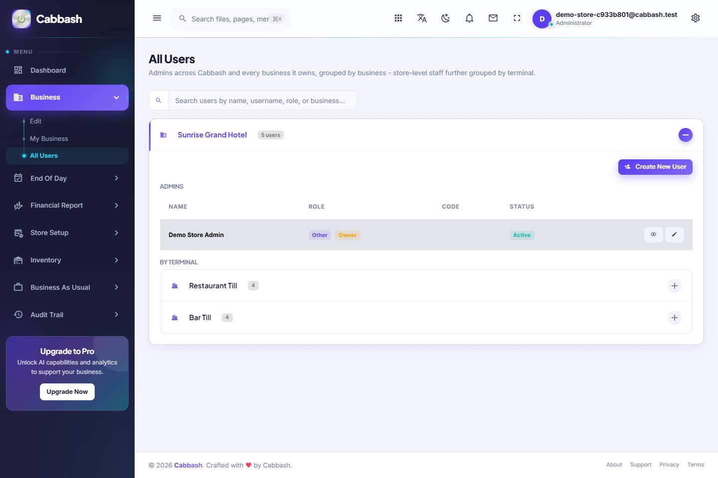 Staff by Till screenshot