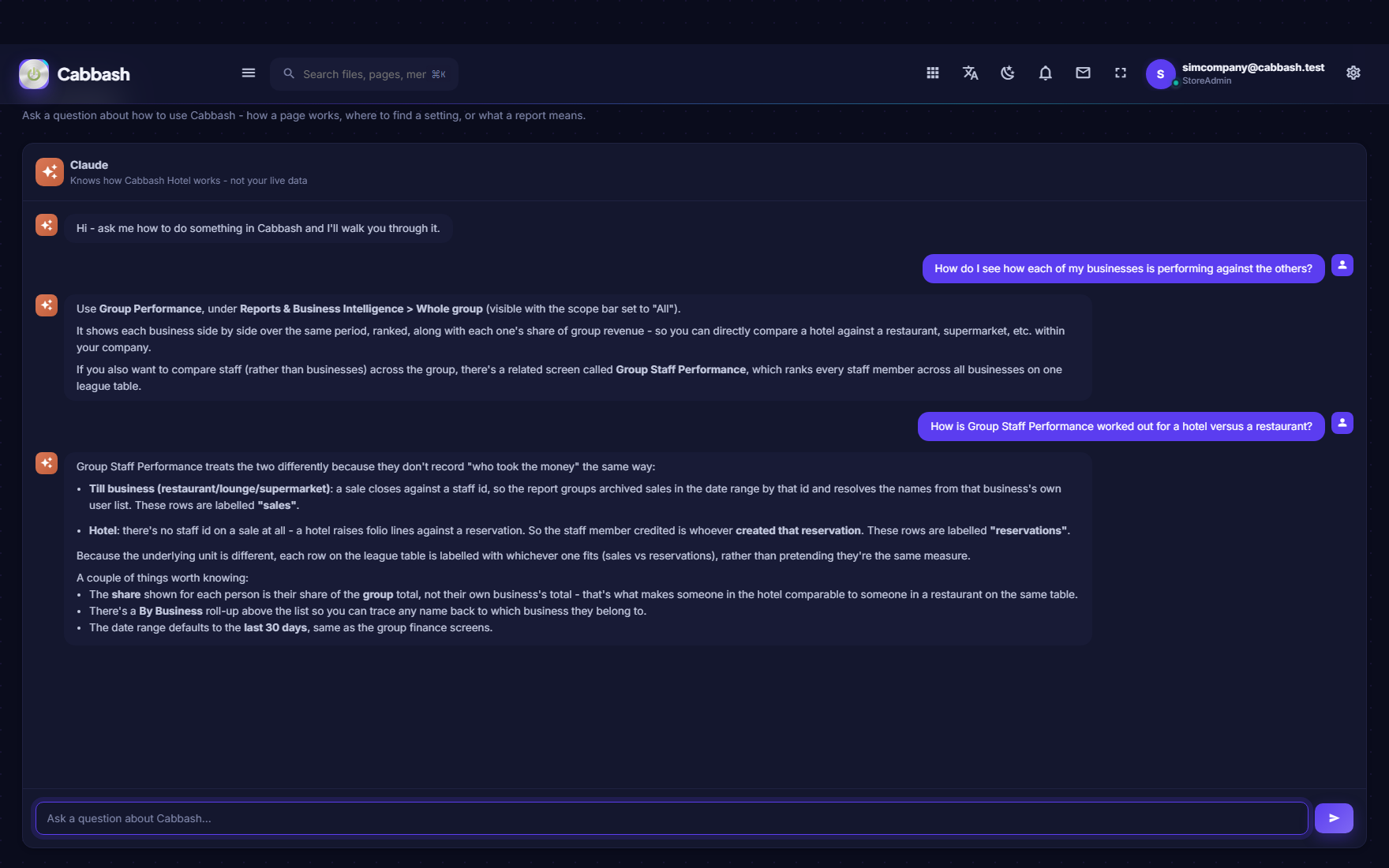 A Real Exchange screenshot