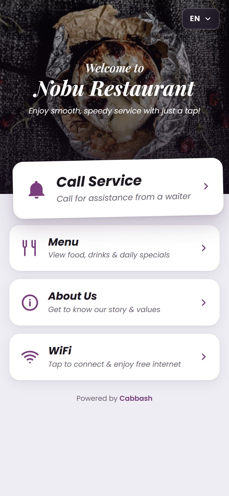 Welcome To The Table screenshot