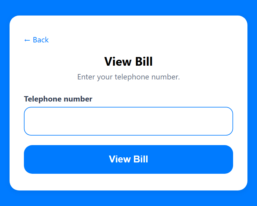 Find My Bill screenshot