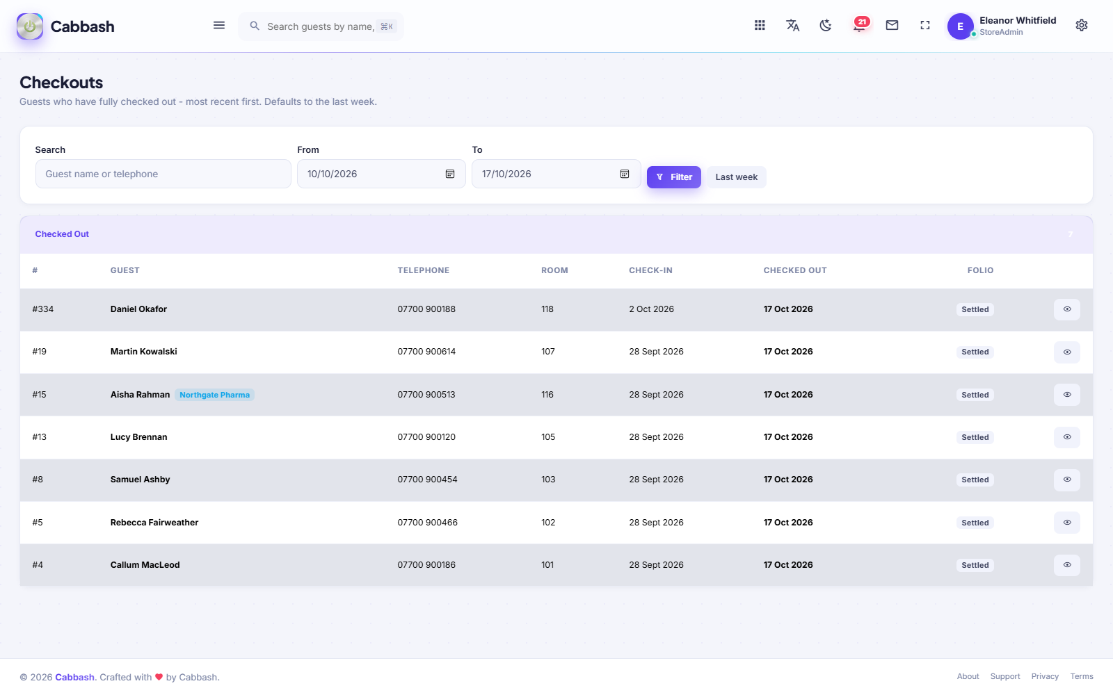 Departures screenshot