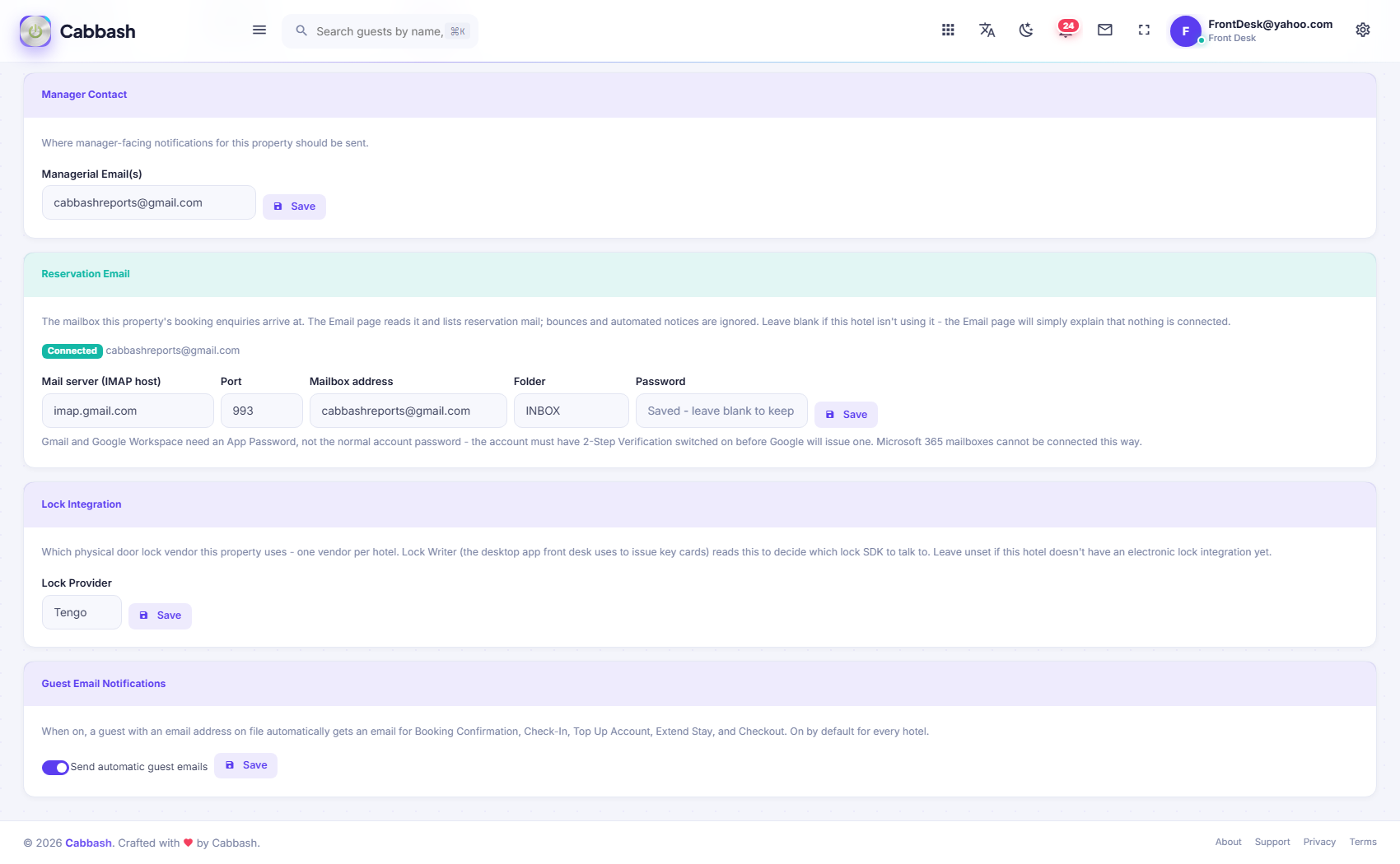Lock Vendor screenshot