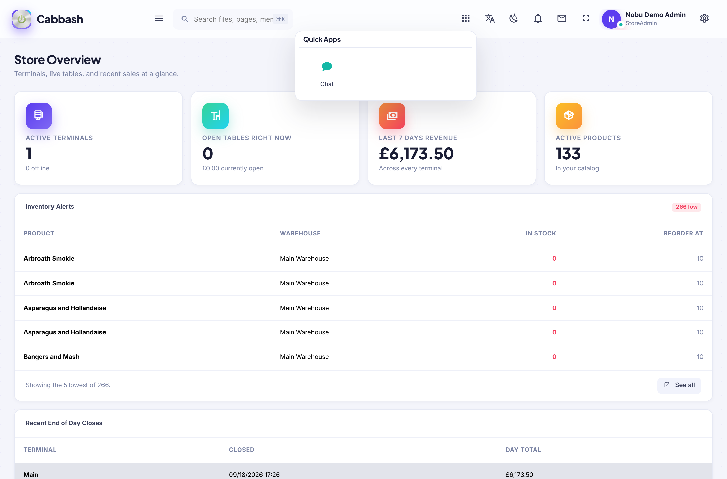 Language screenshot