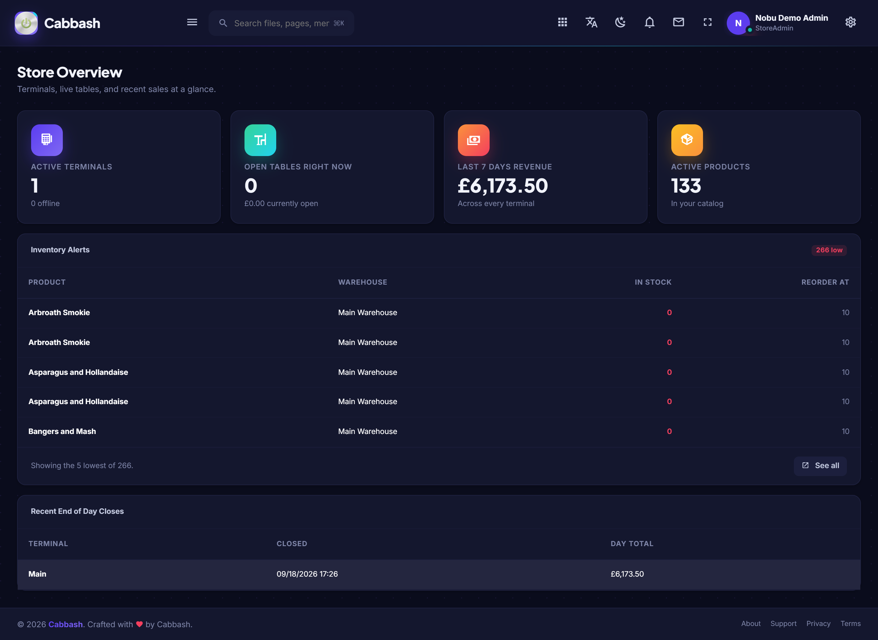 Dark Mode screenshot