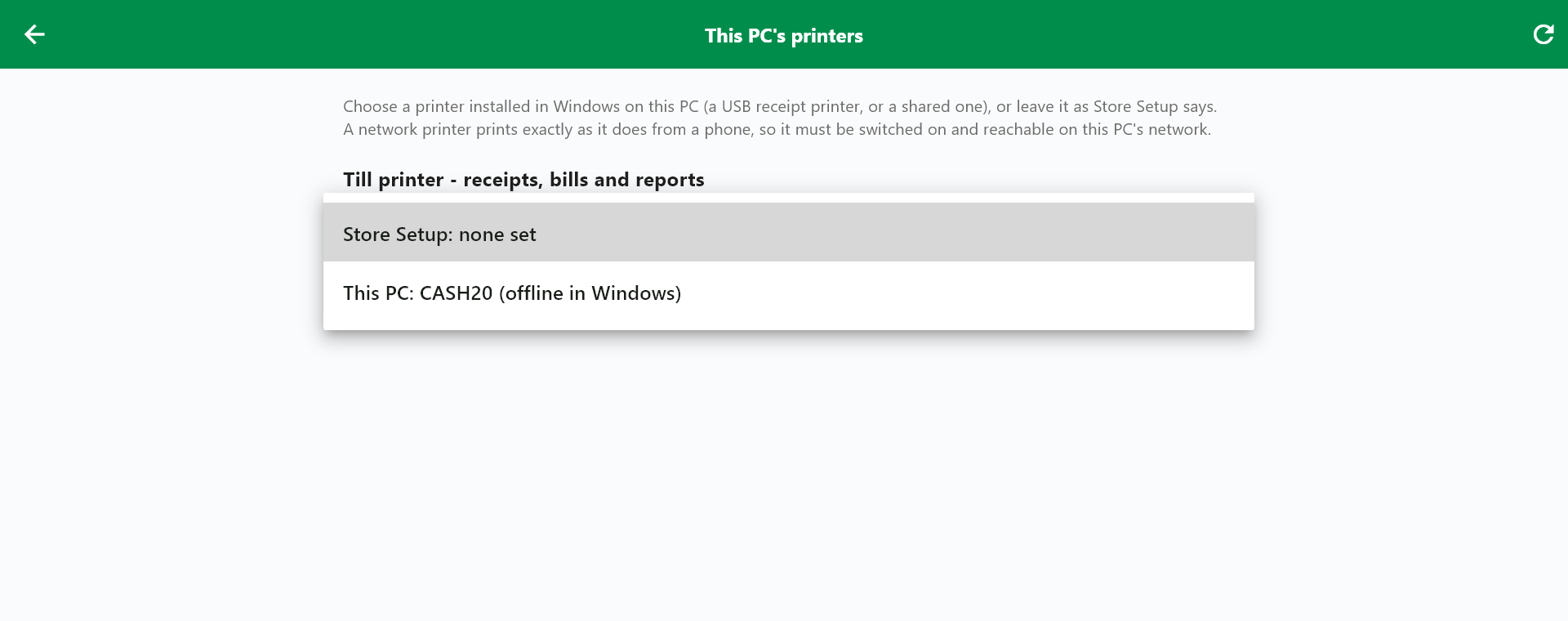 This PC's Printers screenshot