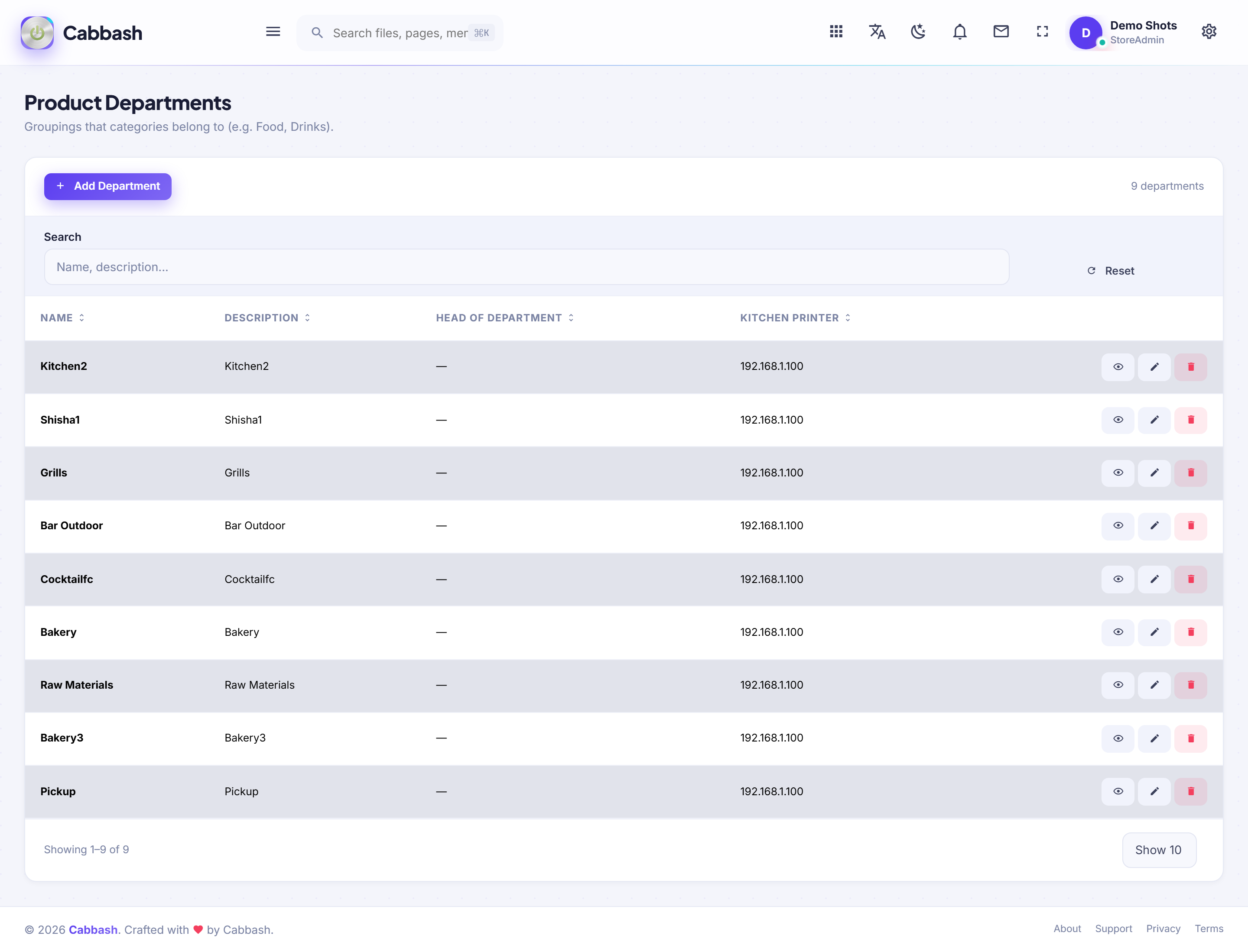 One Address Per Station screenshot